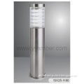 Outdoor floor lamp E27 Stainless Steel body with clear PC diffuser